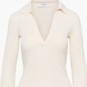 Babaton Aritzia Cream Leyster Sweater Small
